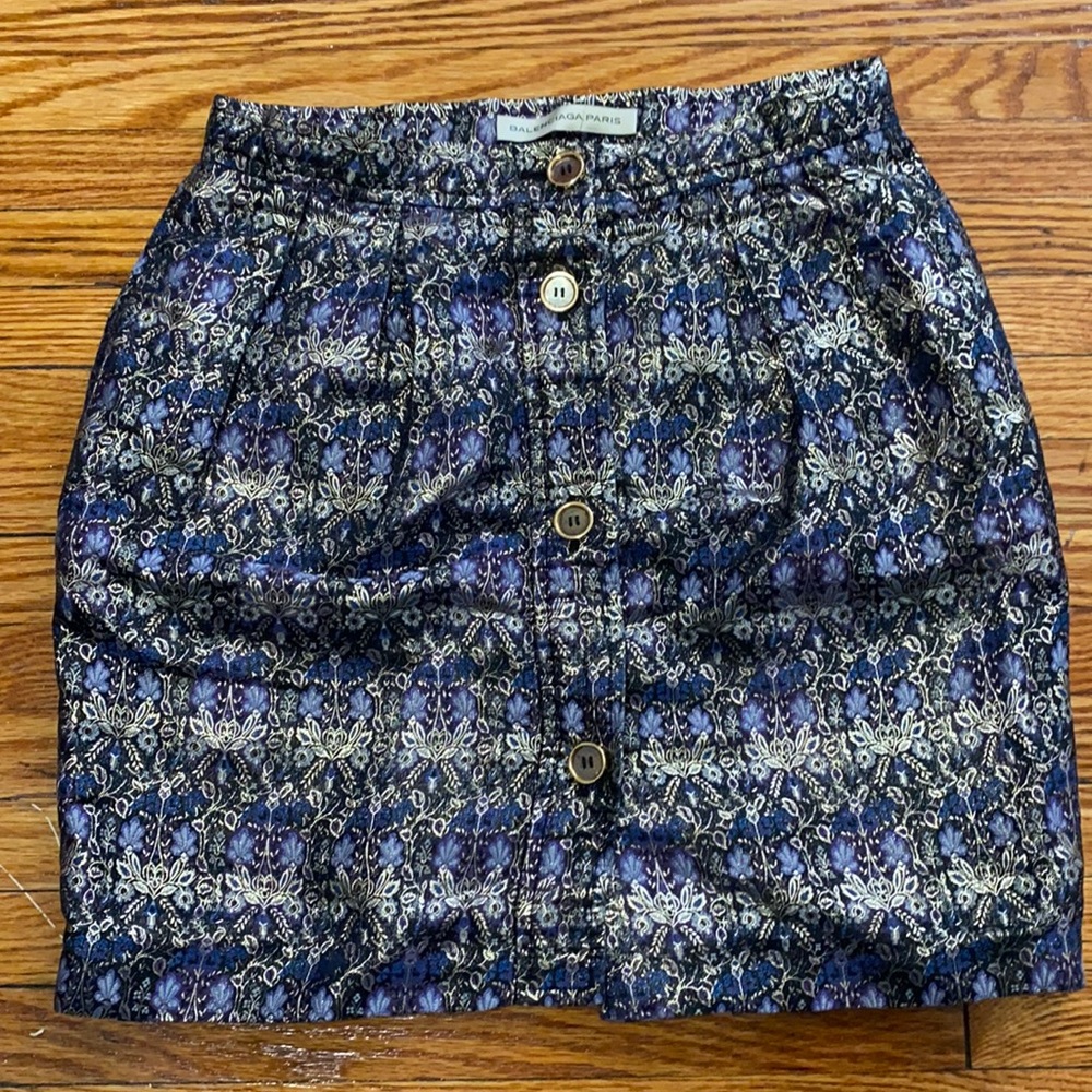 Balenciaga Paris button skirt ⭐️